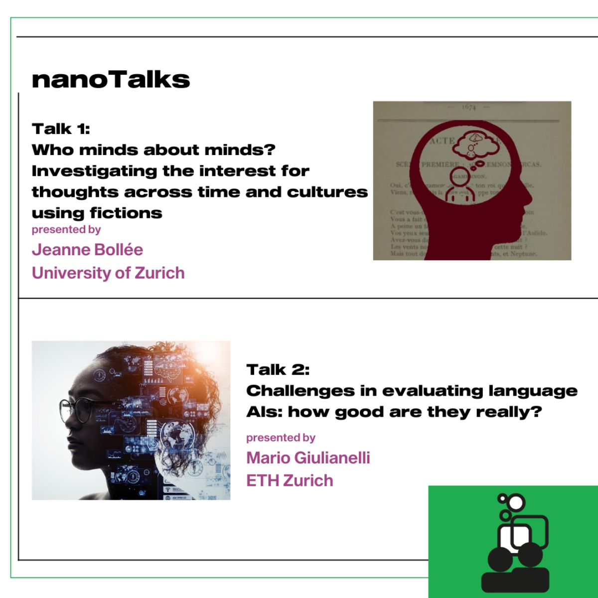 November nanotalks